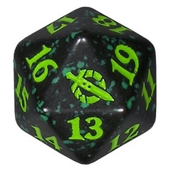 March of the Machine: D20 Die (Green)